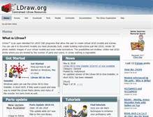 Tablet Screenshot of ldraw.org